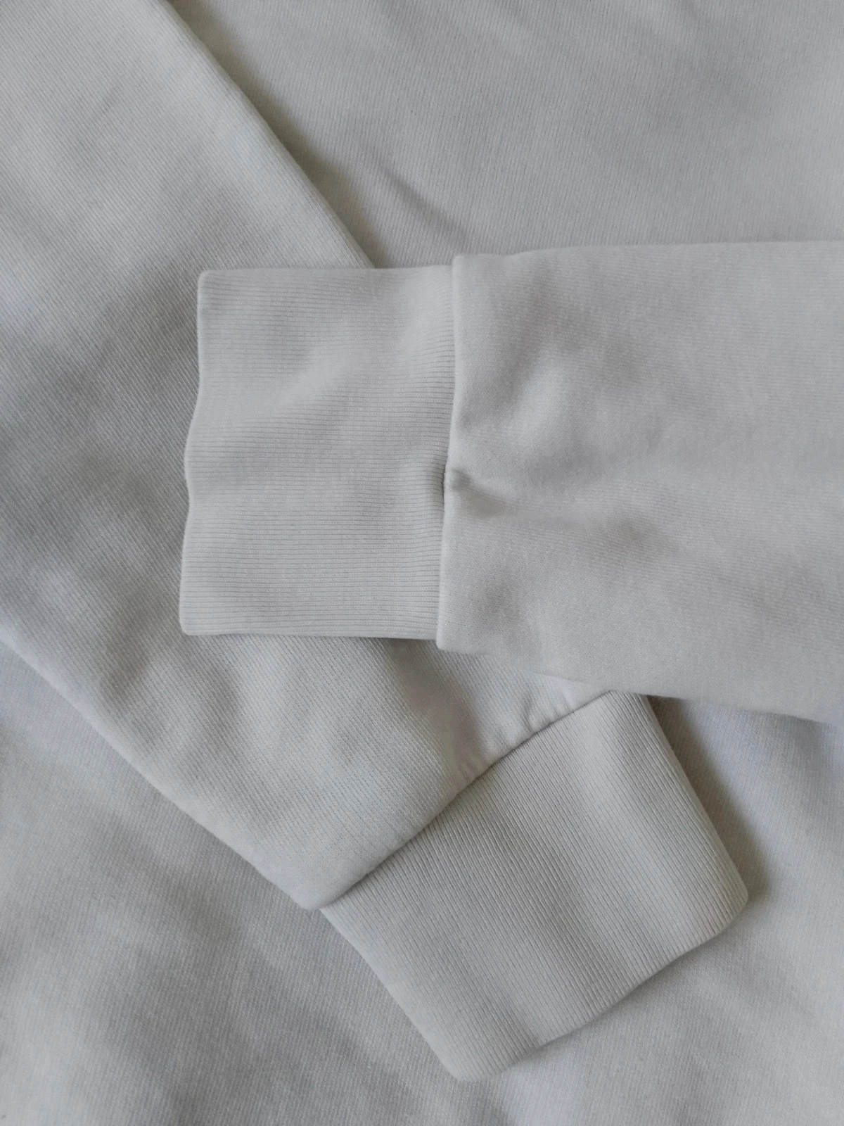 Women's white Bershka sweatshirt size 34 XS – photo 4